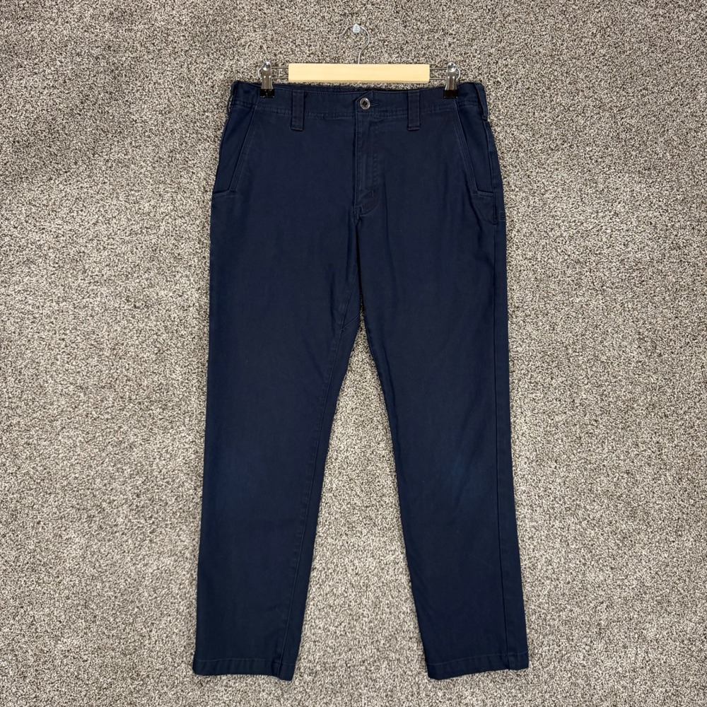 5.11 Tactical Edge Chino 2.0 Pants Mens 32/32 (Fits 32/30) Blue Straight Stretch